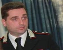 Descrizione: Calvi Risorta: Sala Consilina: Il tenente dei Carabinieri Vincenzo Izzo, di origini di Calvi Risorta  trasferito a Nola (NAPOLI)