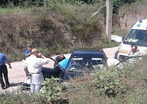 Descrizione: Calvi Risorta: Calvi Risorta, auto pirata taglia la strada a una lancia Y10 e scappa: un ferito 